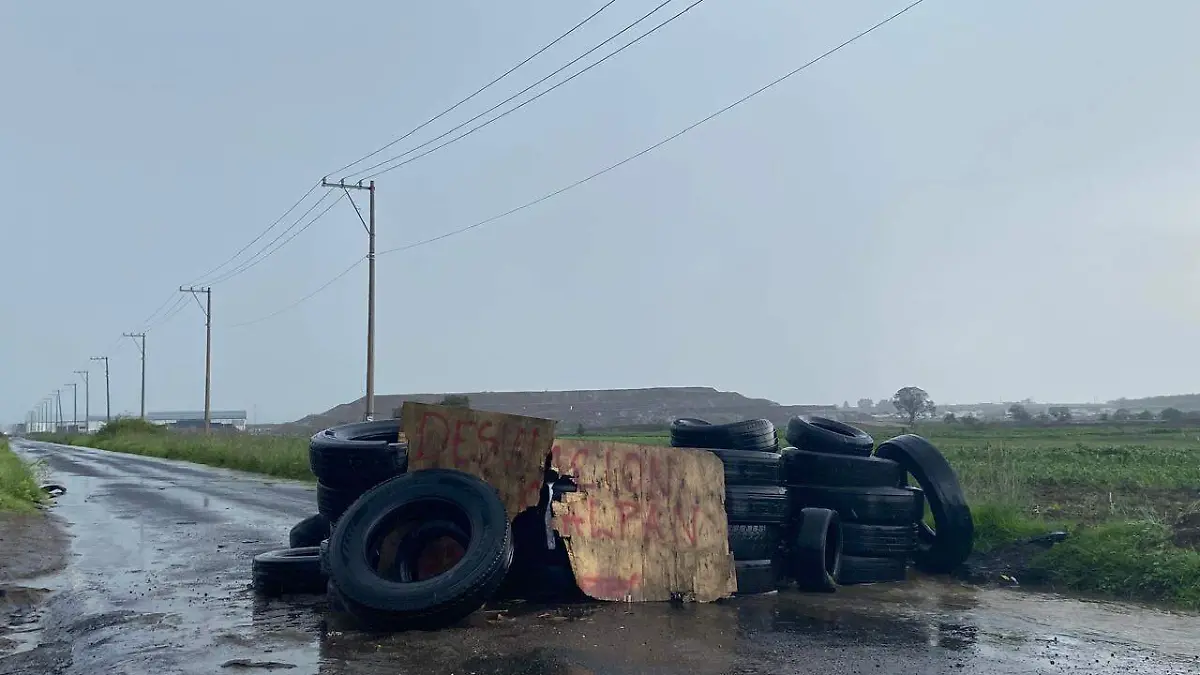 Bloqueo de Pueblos Originarios está afectando la temporada del chile en nogada en Calpan